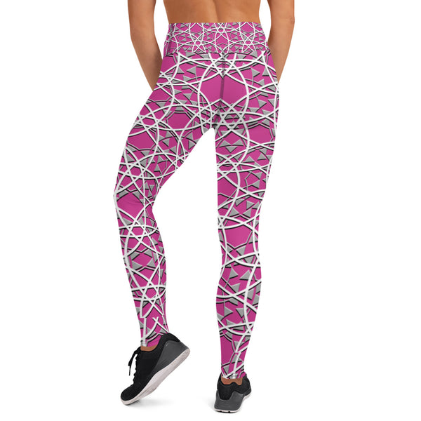 Mystic Pink Yoga Leggings