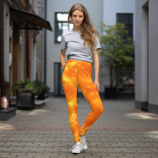 House of Rengoku IV Yoga Leggings