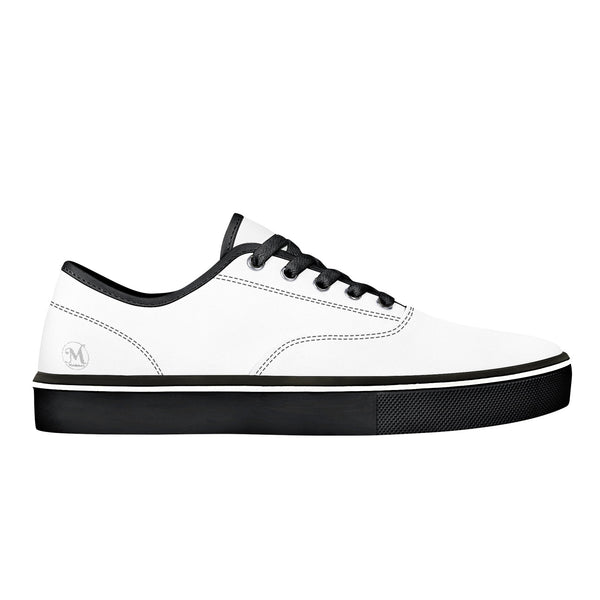 Majestic White Plain Shoes