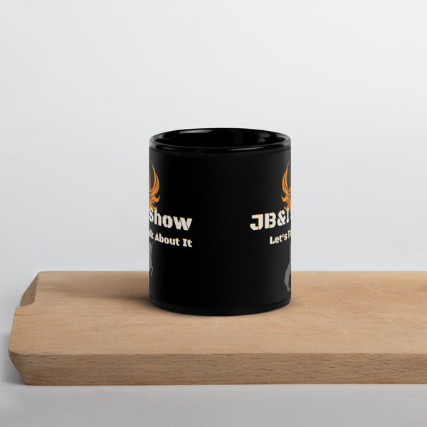 JB&I Show Black Glossy Mug