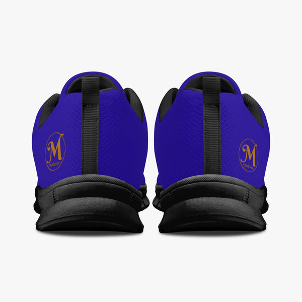 Majestic Blue Plain Lightweight Mesh Sneakers