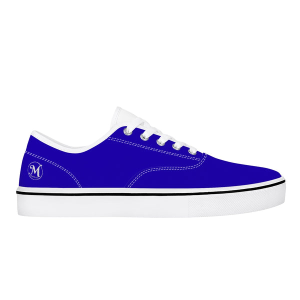 Majestic Blue Plain Shoes