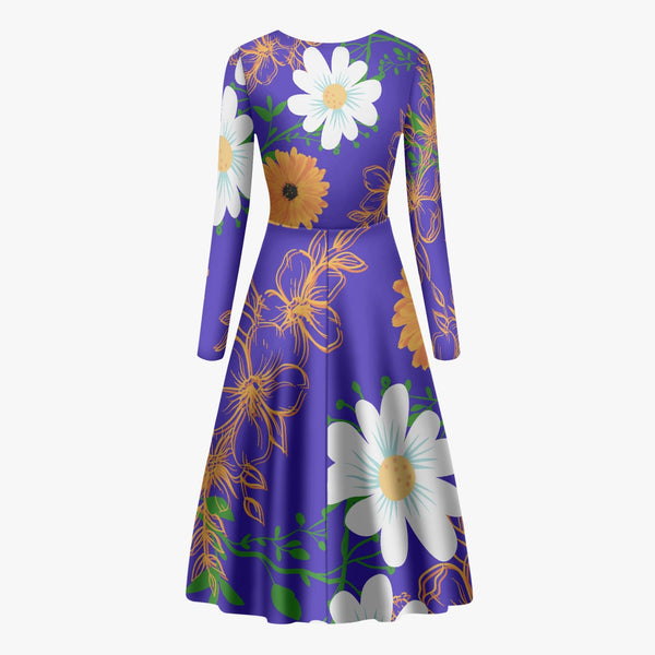 Tropical Flowers One Piece Dress