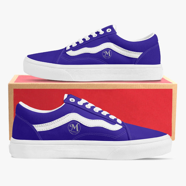 Majestic Blue Wave Sneakers