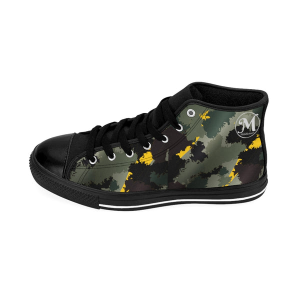 Men's Camouflage High-top Sneakers