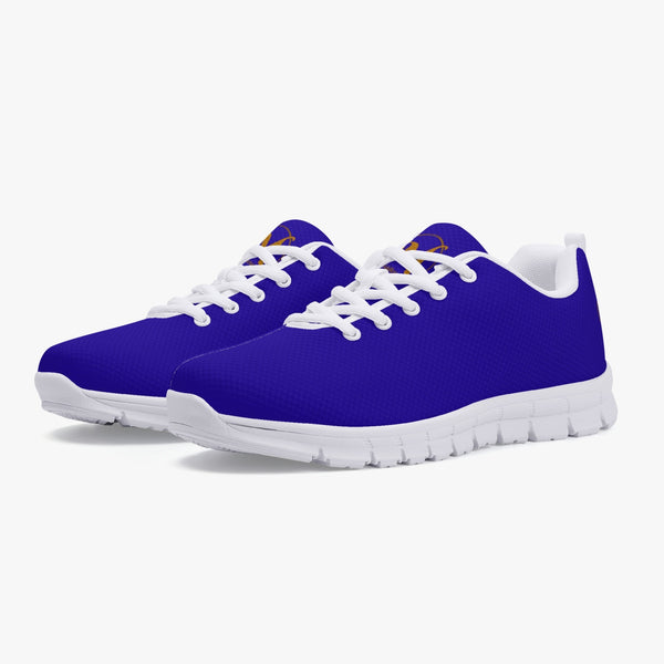 Majestic Blue Plain Lightweight Mesh Sneakers