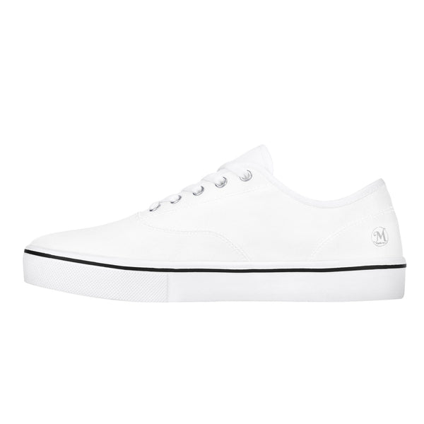 Majestic White Plain Shoes
