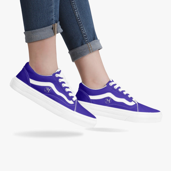 Majestic Blue Wave Sneakers