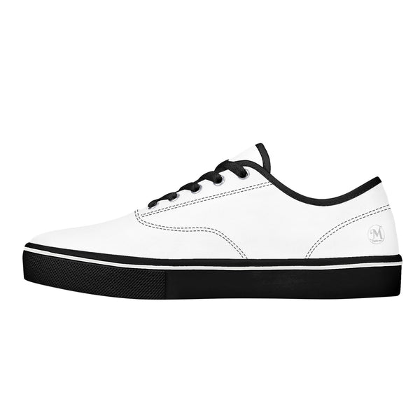 Majestic White Plain Shoes