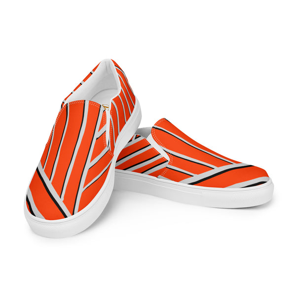 Middleton Orange Men’s slip-on shoes