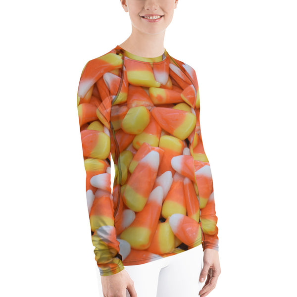 Candy Corn Women's Long Sleeve T-Shirt