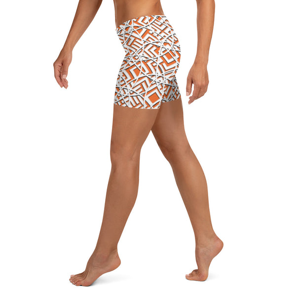 Majestic Orange Women Shorts