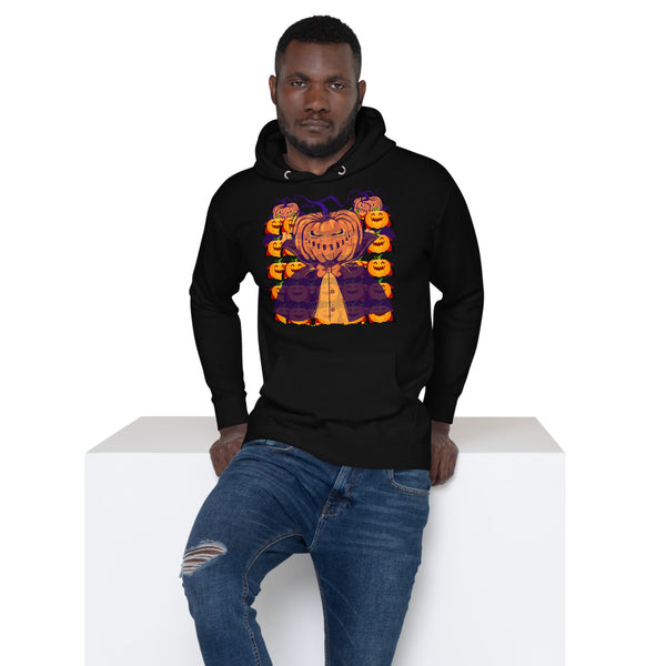 Pumpkin Head Unisex Hoodie