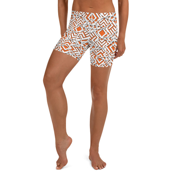 Majestic Orange Women Shorts
