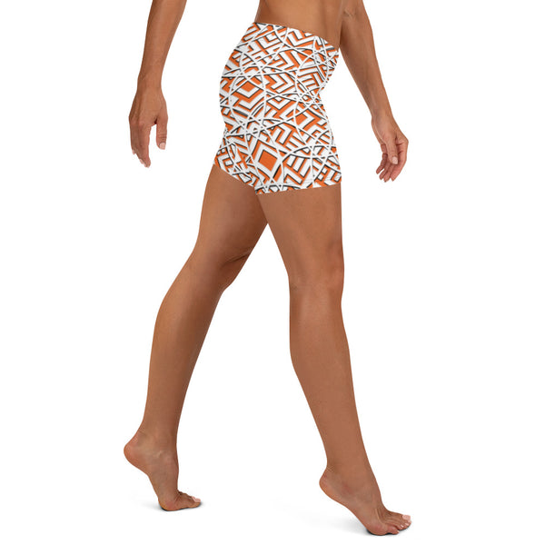 Majestic Orange Women Shorts