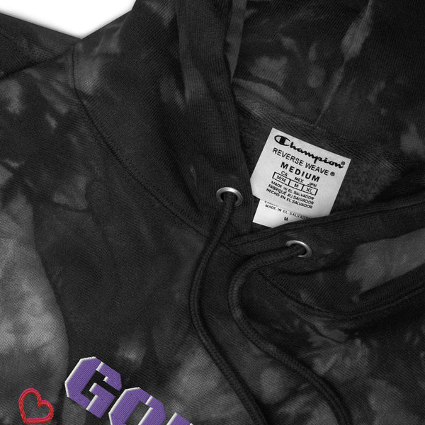 God is Love Unisex tie-dye hoodie