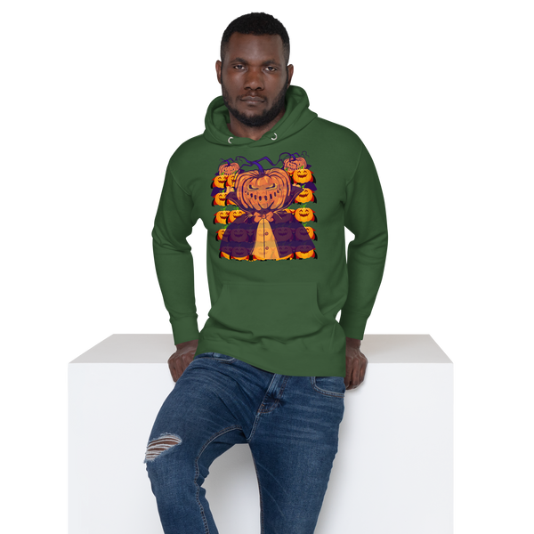 Pumpkin Head Unisex Hoodie