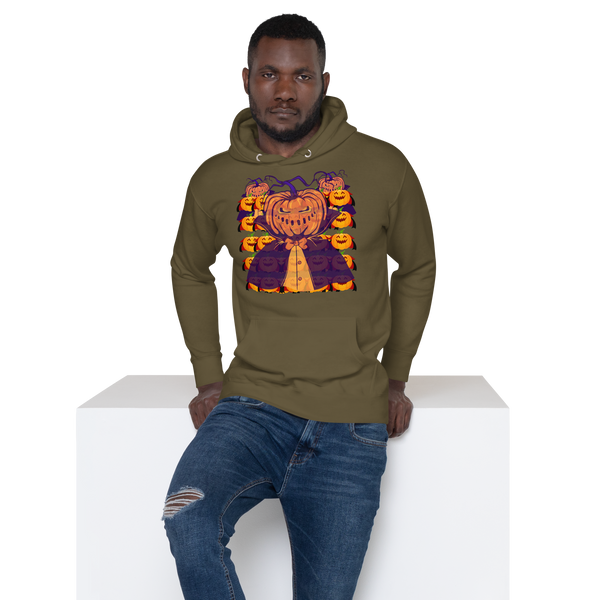 Pumpkin Head Unisex Hoodie