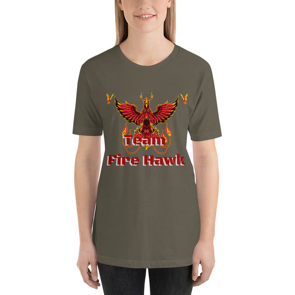 Team Fire Hawk II Unisex t-shirt