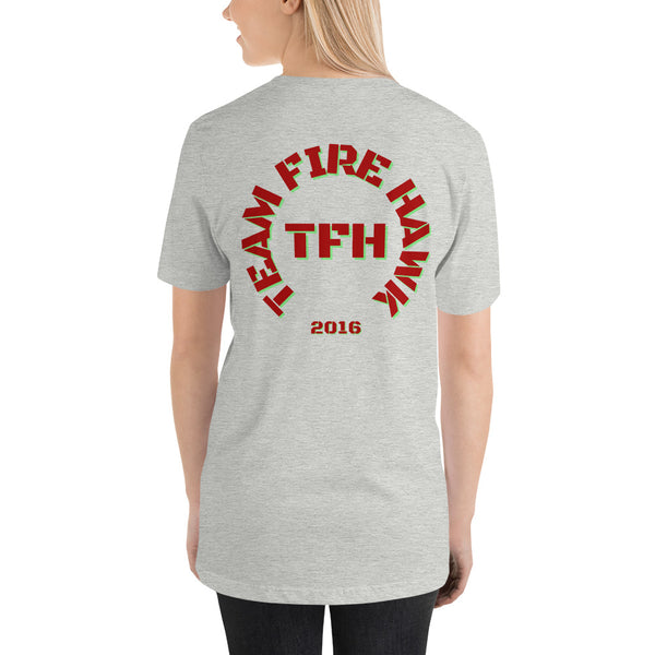 Team Fire Hawk II Unisex t-shirt