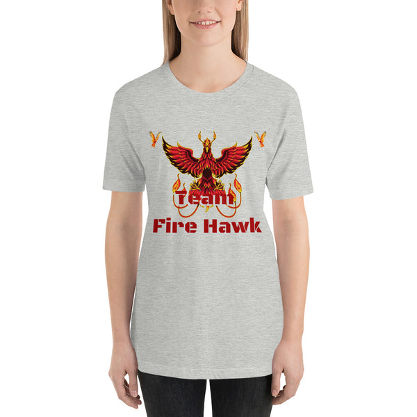 Team Fire Hawk II Unisex t-shirt