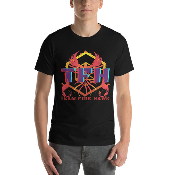 Team Fire Hawk II Unisex t-shirt
