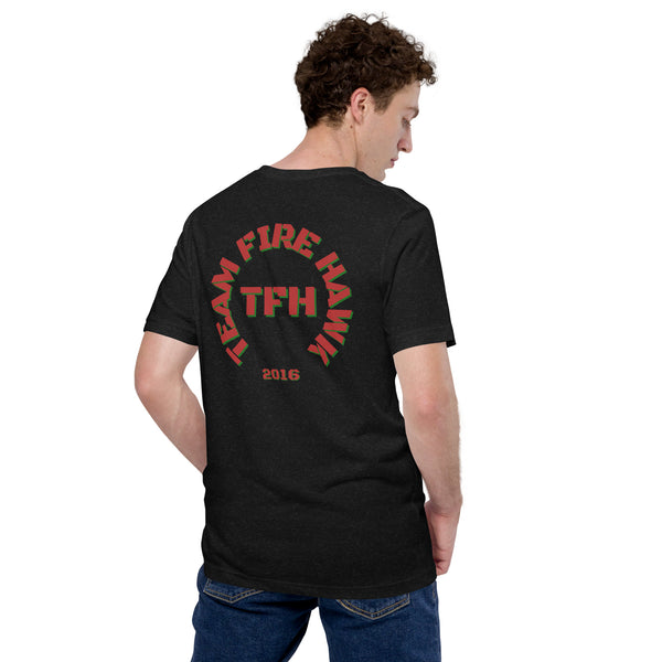 Team Fire Hawk II Unisex t-shirt