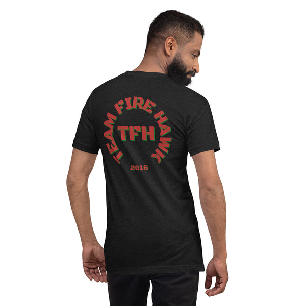 Team Fire Hawk II Unisex t-shirt