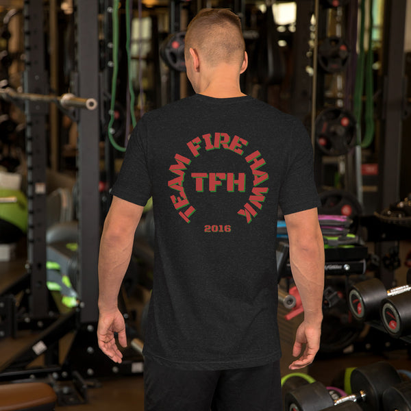 Team Fire Hawk II Unisex t-shirt