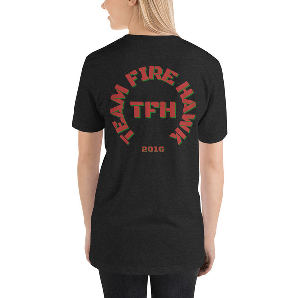 Team Fire Hawk II Unisex t-shirt