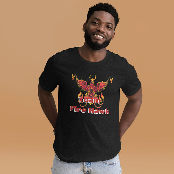 Team Fire Hawk II Unisex t-shirt