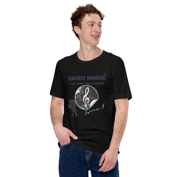 Enjoy Music Unisex t-shirt