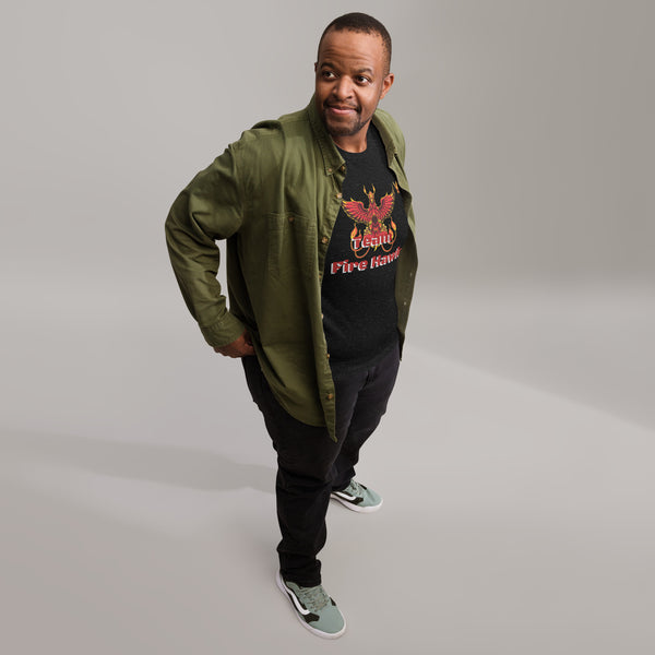 Team Fire Hawk II Unisex t-shirt