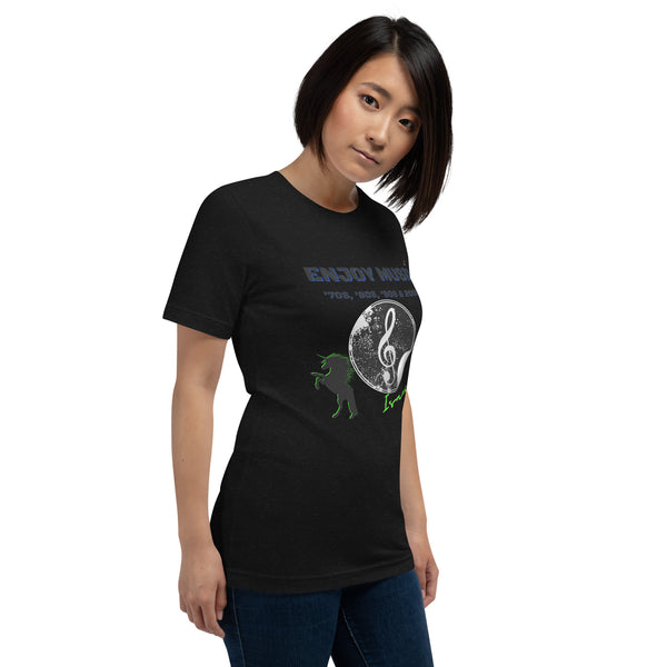 Enjoy Music Unisex t-shirt
