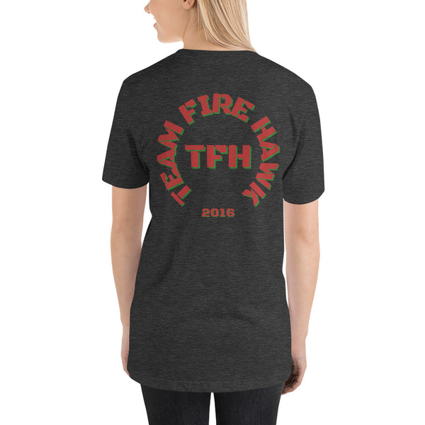 Team Fire Hawk II Unisex t-shirt