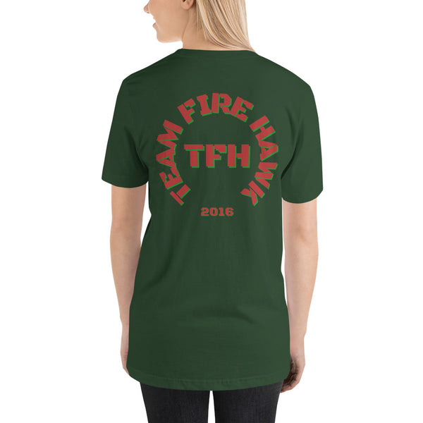 Team Fire Hawk II Unisex t-shirt