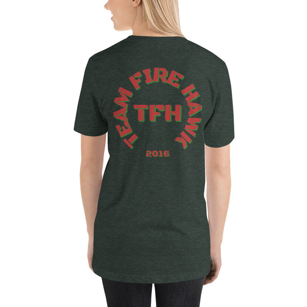 Team Fire Hawk II Unisex t-shirt