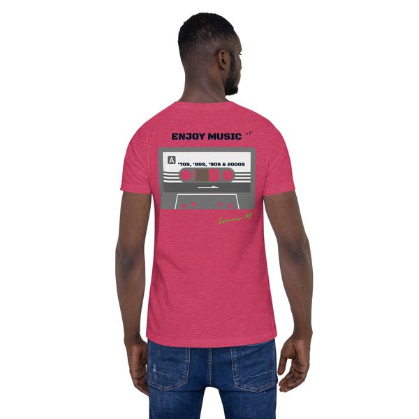Enjoy Music Unisex t-shirt