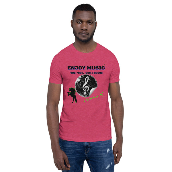 Enjoy Music Unisex t-shirt