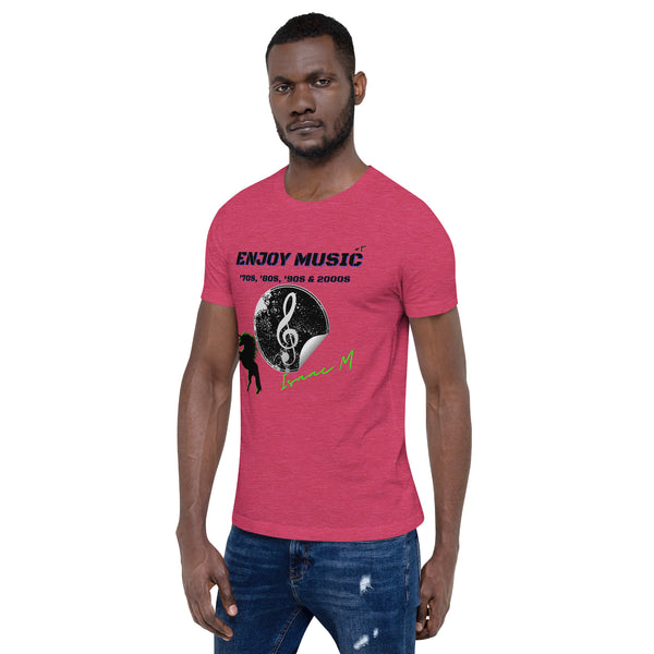Enjoy Music Unisex t-shirt