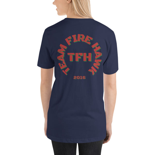 Team Fire Hawk II Unisex t-shirt