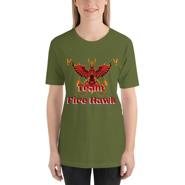 Team Fire Hawk II Unisex t-shirt