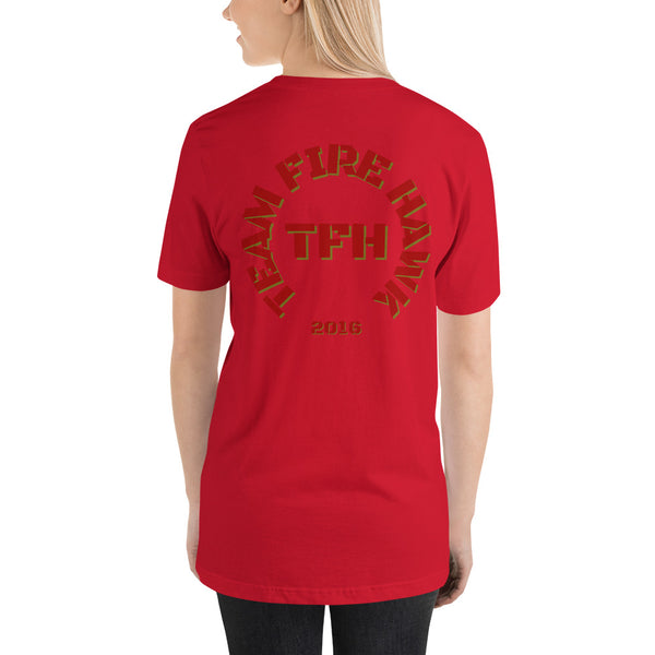 Team Fire Hawk II Unisex t-shirt