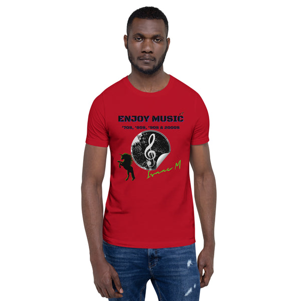 Enjoy Music Unisex t-shirt