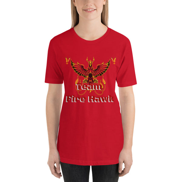Team Fire Hawk II Unisex t-shirt