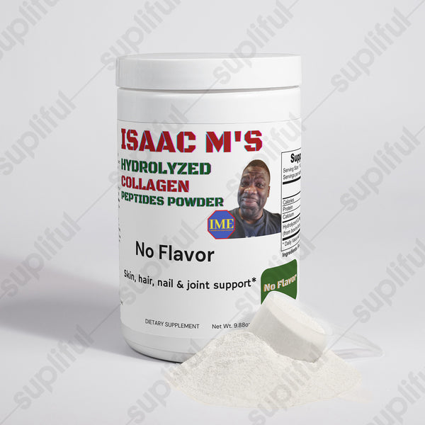 Isaac M's Hydrolyzed Collagen Peptides Powder