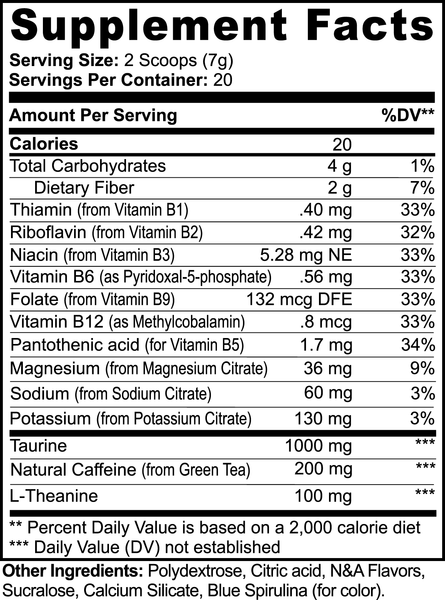 TFH Energy Powder (Cotton Candy)