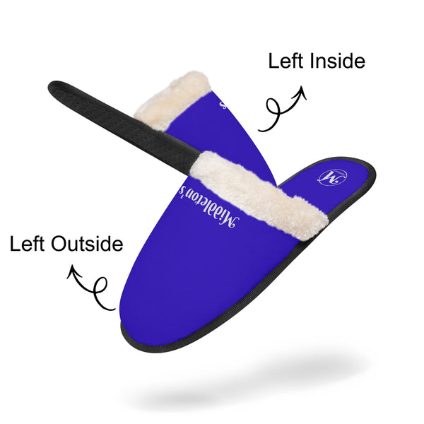 Middleton's Blue Unisex Cozy Slippers