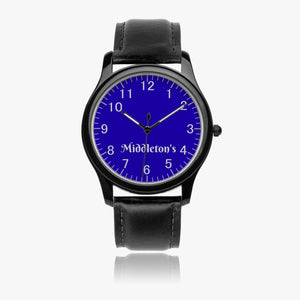Middleton's Classic Watch Blue Face