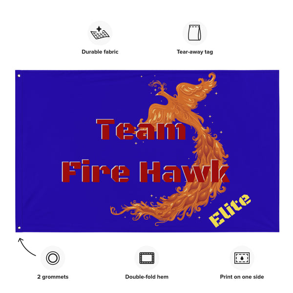 Team Fire Hawk Elite Flag